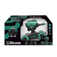 HKM-302611 360-Degree Drift Remote Control Water Bomb Armored Stunt Car with Lights and Music, 1:10 Scale