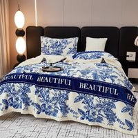 HKM-302611 Cozy Cotton Fleece Blanket in Various Patterns and Sizes for All Seasons