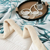 HKM-302611 Cozy Cotton Fleece Blanket in Various Patterns and Sizes for All Seasons