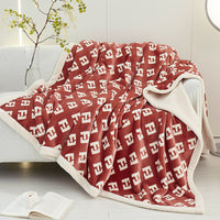 HKM-302611 Cozy Cotton Fleece Blanket in Various Patterns and Sizes for All Seasons