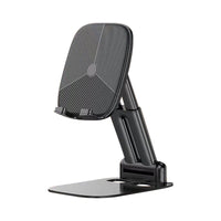 HKM-302675 Universal Folding Metal Cellphone Holder - Adjustable Stand for All Devices