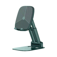 HKM-302675 Universal Folding Metal Cellphone Holder - Adjustable Stand for All Devices
