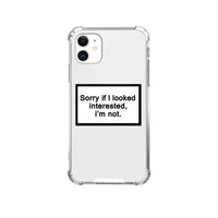 HKM-302867 Transparent Shockproof Silicone Phone Case for iPhone Models