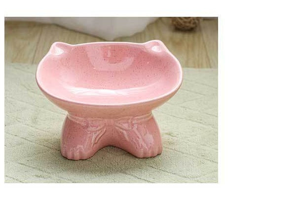 HKM-303123 Eco-Friendly Porcelain Anti-Upset Pet Bowl - Large Capacity, High Temperature Resistant, Sanitary Design