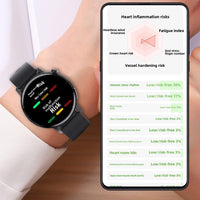 HKM-303123 Smartwatch with Health Monitoring, ECG, Blood Glucose, Body Temperature, Blood Pressure, and Sports Modes