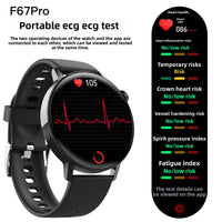 HKM-303123 Smartwatch with Health Monitoring, ECG, Blood Glucose, Body Temperature, Blood Pressure, and Sports Modes