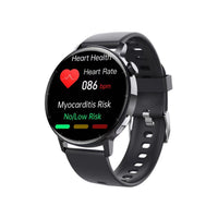 HKM-303123 Smartwatch with Health Monitoring, ECG, Blood Glucose, Body Temperature, Blood Pressure, and Sports Modes