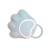 HKM-303699 Easy Pet Cleaning Bath Brush - Blue ABS and Silicone, Compact Design for Effective Grooming and Bathing