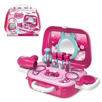 HKM-303763 2 in 1 Kids Pretend Play Shoulder Bags Toy Set with Medical and Kitchen Tools