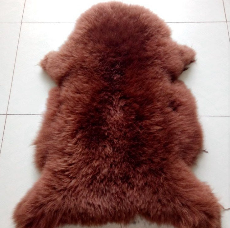 HKM-303763 Australian Wool-like Polyester Carpet Floor Mat - 60x90cm in Various Colors