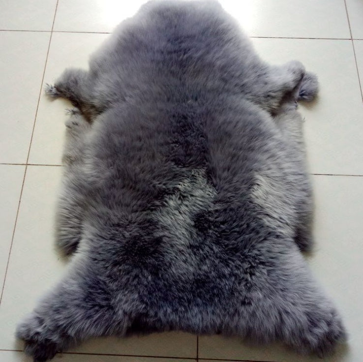 HKM-303763 Australian Wool-like Polyester Carpet Floor Mat - 60x90cm in Various Colors
