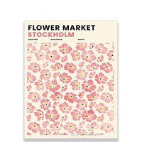 HKM-303763 Frameless Canvas Painting - Simple Plant Floral Wall Art Decor