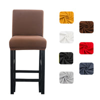 HKM-303827 High Elasticity Polyester Chair Cover for Dust Protection - Universal Rectangle Design in Multiple Colors