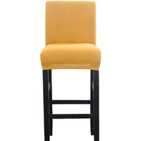 HKM-303827 High Elasticity Polyester Chair Cover for Dust Protection - Universal Rectangle Design in Multiple Colors