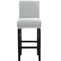 HKM-303827 High Elasticity Polyester Chair Cover for Dust Protection - Universal Rectangle Design in Multiple Colors