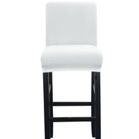 HKM-303827 High Elasticity Polyester Chair Cover for Dust Protection - Universal Rectangle Design in Multiple Colors