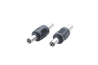 HKM-303955 DC5521 Male to Male Adapter for 5.5x2.1 Power Connection, Black PVC Molding