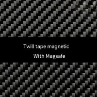 HKM-304019 Magnetic Carbon Fiber iPhone Case with Trendy Styles and Options