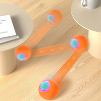 HKM-304211 Intelligent Decompression Ball with Automatic Obstacle Avoidance in Orange and Cyan