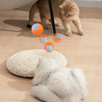 HKM-304211 Intelligent Decompression Ball with Automatic Obstacle Avoidance in Orange and Cyan