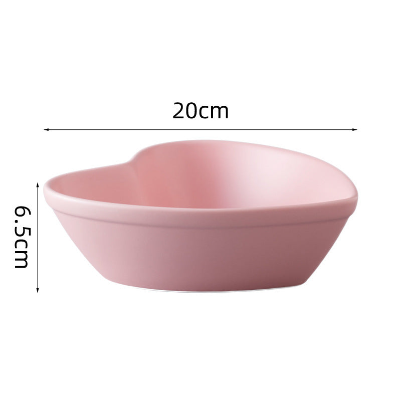 HKM-304275 Ceramic Cat Bowl for Cervical Spine Support and Stress-Free Eating