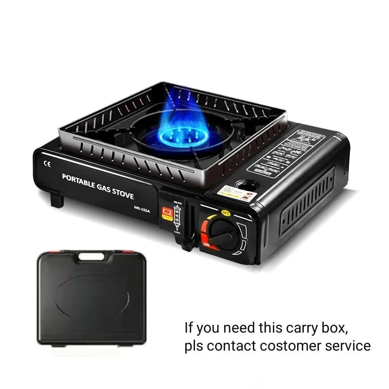 KTX-304275 Portable Manual Butane Gas Stove for Indoor and Outdoor Cooking, Customisable Logo Options