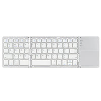 HKM-304275 Portable Wireless Bluetooth Folding Mini Keyboard for Tablets, Smartphones, Laptops, and Smart TVs