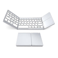 HKM-304275 Portable Wireless Bluetooth Folding Mini Keyboard for Tablets, Smartphones, Laptops, and Smart TVs