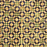 HKM-304595 Floral Cork Cloth PU Artificial Leather for Shoes, Bags, Belts, and Clothing