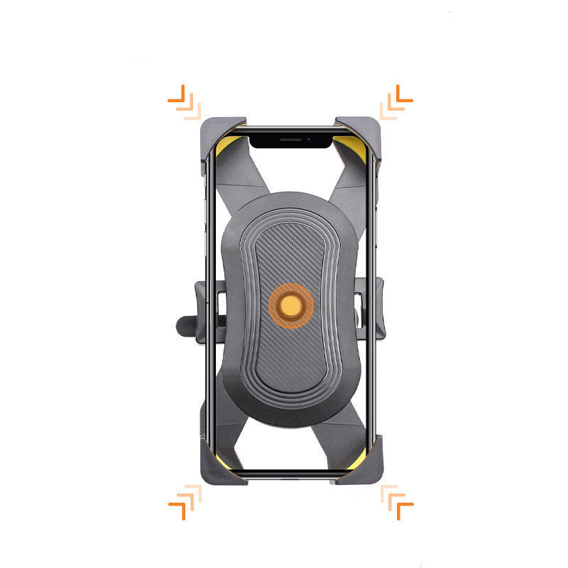 HKM-304979 Durable Waterproof Electric Car Phone Holder for Navigation – Black & Yellow