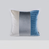 HKM-305043 Luxury Plush Geometric Pattern Waist Bag with Backrest Pillow Cover - 50x50cm