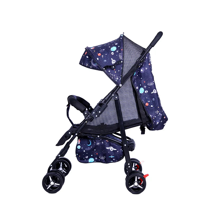 KTX-305107 3-in-1 Lightweight Baby Stroller with 5-Point Safety Harness, Foldable Design for Infants Aged 0-3