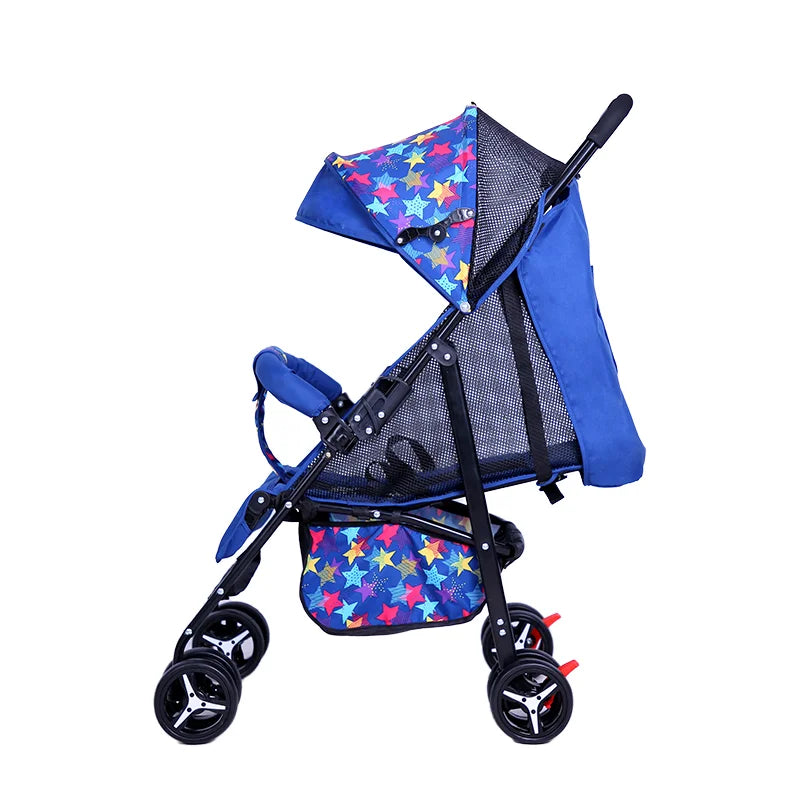 KTX-305107 3-in-1 Lightweight Baby Stroller with 5-Point Safety Harness, Foldable Design for Infants Aged 0-3