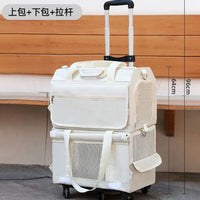 HKM-305107 Travel-Friendly Portable Cat Carrier Bag with Transparent Window - Multiple Colors Available