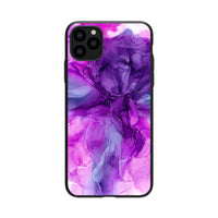 HKM-305171 Custom Watercolor Splash Ink Painting Mobile Phone Case for iPhone Models