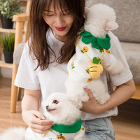 HKM-305171 Pineapple Backpack Sweater for Dogs - Cute & Breathable Milk Silk Design