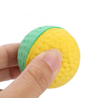 HKM-305363 Latex Foam Ball Cat Toy - 10 Random Color Set, 3.8cm Diameter Chase Balls