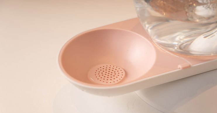 HKM-305427 Automatic Cat Drinking Fountain with 2.8L Capacity and Transparent Water Level Indicator