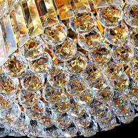HKM-305619 Crystal Bead Curtain with 20mm Clear K9 Glass Balls for Elegant Home Decoration