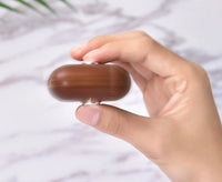 HKM-305811 Leather Protective Sleeve for Wireless Earphones, Shockproof and Fall-Proof, Compatible with iPhone Models