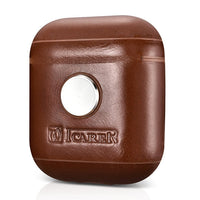 HKM-305811 Leather Protective Sleeve for Wireless Earphones, Shockproof and Fall-Proof, Compatible with iPhone Models