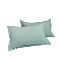 HKM-305875 Modern Minimalist Washed Cotton Solid Color Pillowcase Pair, 48cm x 74cm, Polyester Fiber