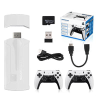 HKM-305939 High-Definition 4K Gaming Console with Dual Controllers and E-book Feature