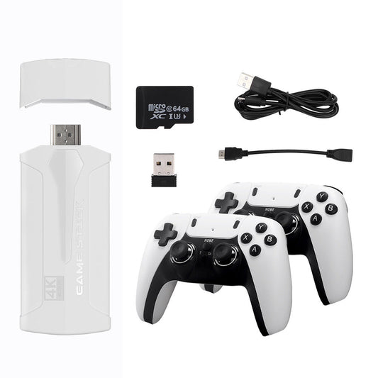 HKM-305939 High-Definition 4K Gaming Console with Dual Controllers and E-book Feature