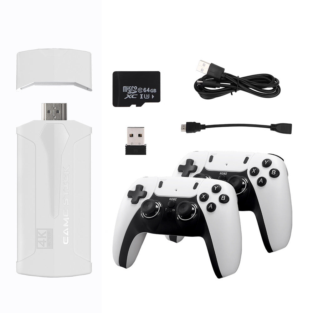 HKM-305939 High-Definition 4K Gaming Console with Dual Controllers and E-book Feature