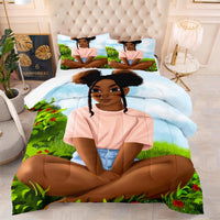 HKM-306067 Digital Printed Polyester Quilt for Summer - 200 x 230 cm