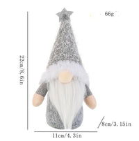 HKM-306195 Knitted Star-shaped Faceless Baby Doll Decoration for Christmas Gifts