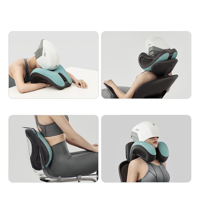 HKM-306195 Multifunctional Lumbar Pillow for Students and Office Use - Removable Washable Cover, Double Elastic Sponge Support