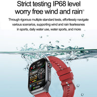 HKM-306579 Waterproof Fitness Tracker Smart Watch with Bluetooth Call, Heart Rate Monitor, 50+ Sports Modes and Sleep Tracking