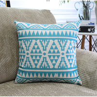 HKM-306899 Nordic Geometric Pattern Throw Pillowcase - 45x45cm & 30x50cm Options